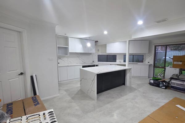 Modern kitchen renovation