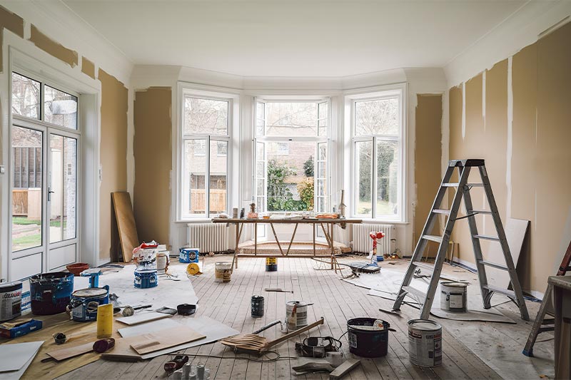 Complete home renovation