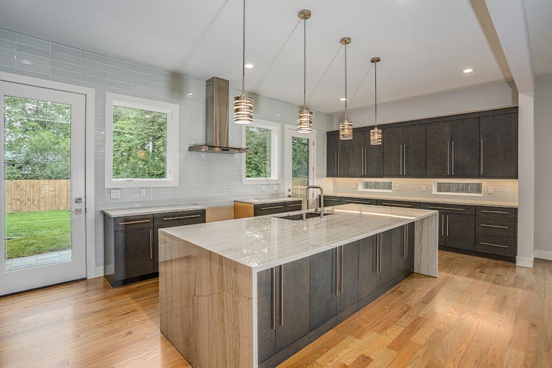 Modern kitchen renovation
