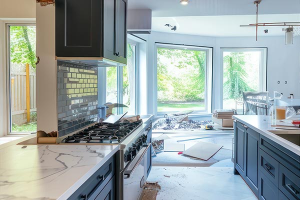 After kitchen renovation