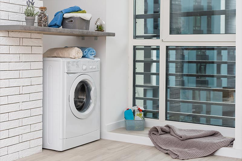 Modern laundry room