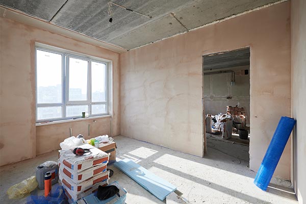 Before garage renovation