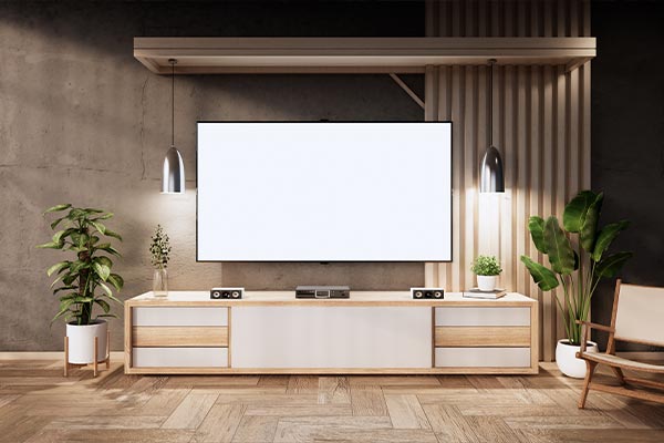 Floating TV unit