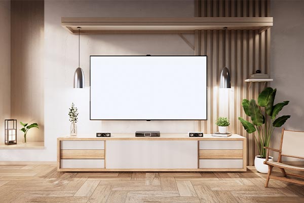 Custom TV unit design